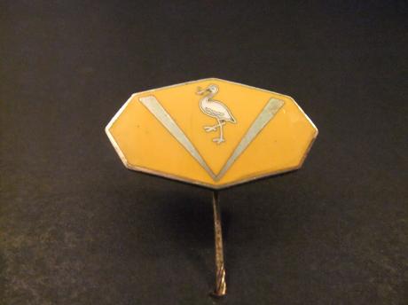 Haagse biljartvereniging (Ooievaar paling sabel in de bek)